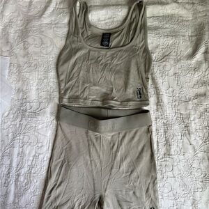 Women's Olive Intimate Set
